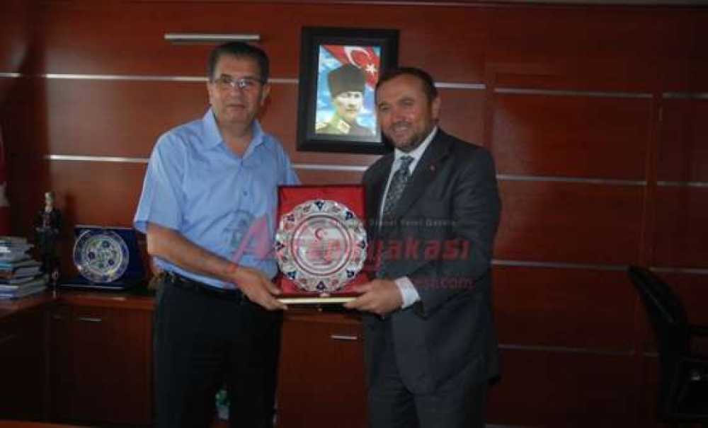 İlim Yayma Cemiyetinden Kaymakam Doğan Ve Başkan Baysan`a Ziyaret