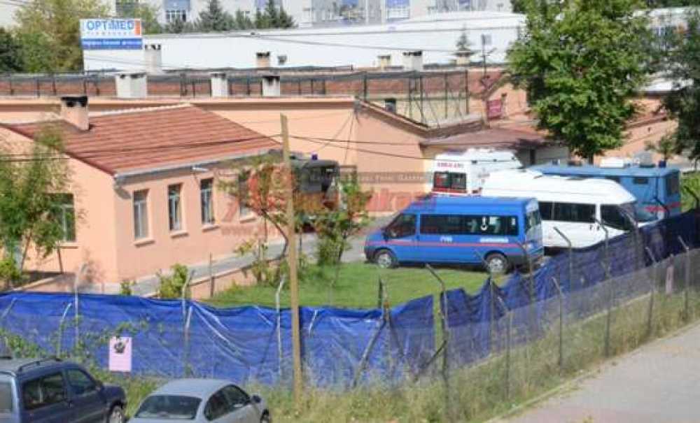 Çorlu Cezaevi'nde Tatbikat