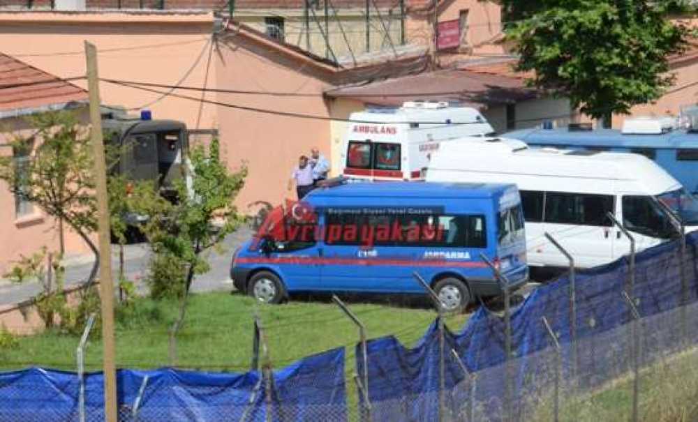 Çorlu Cezaevi'nde Tatbikat