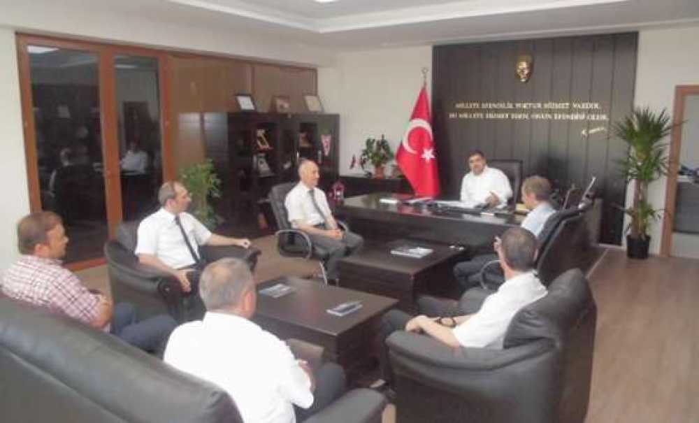 Ergene Kent Konseyi'nden Kaymakam Kızıltoprak'a Ziyaret.