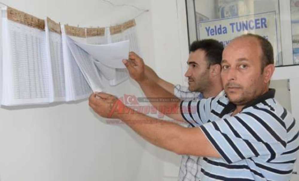 Seçmen Listeleri Askıya Çıktı