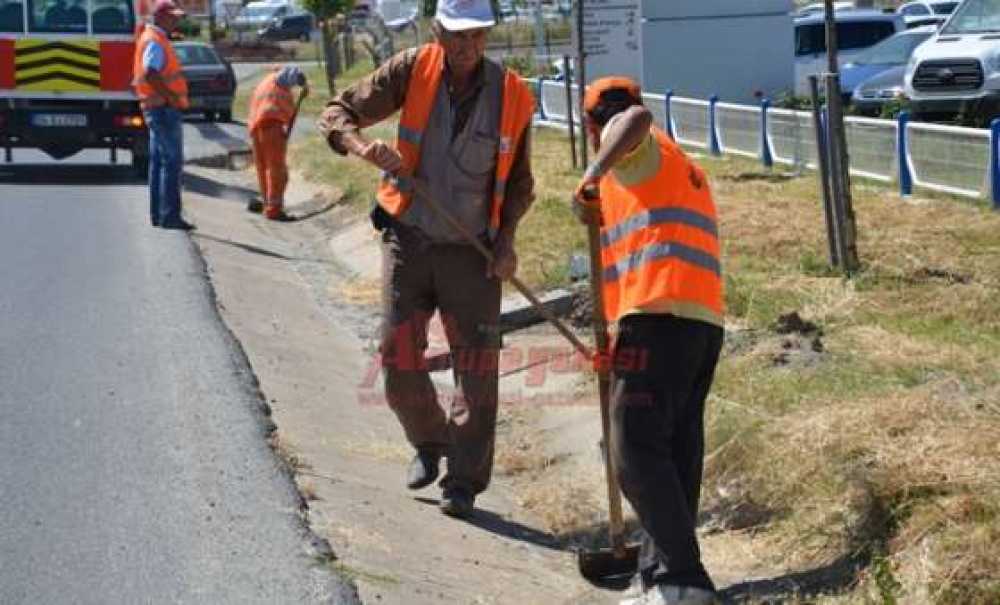 Karayolları Ekiplerinden Çorlu'da Çalışma