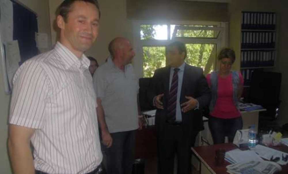 Ergene Kaymakamı Kızıltoprak`tan Tarım Ve Tapu Müdürlüklerine Ziyaret