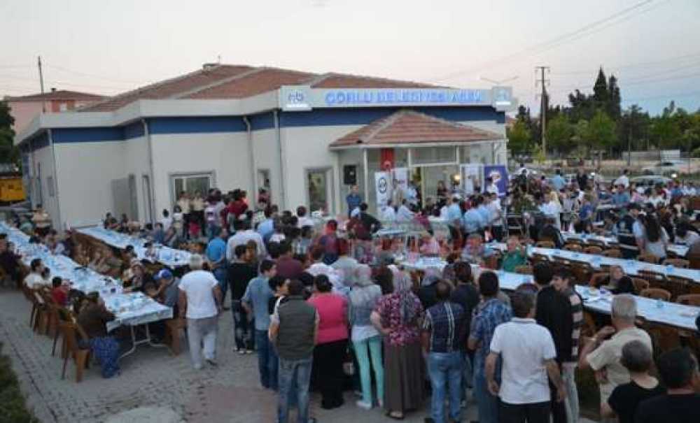 Çorlu Tso'dan Aşevinde İftar Yemeği