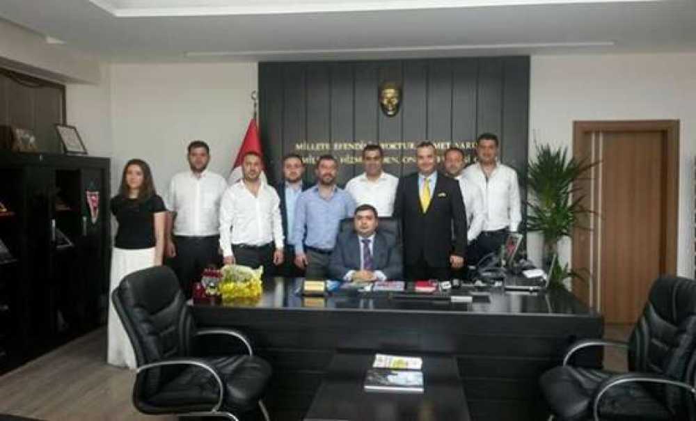 İştrak Protokol Ziyaretlerini Sürdürüyor