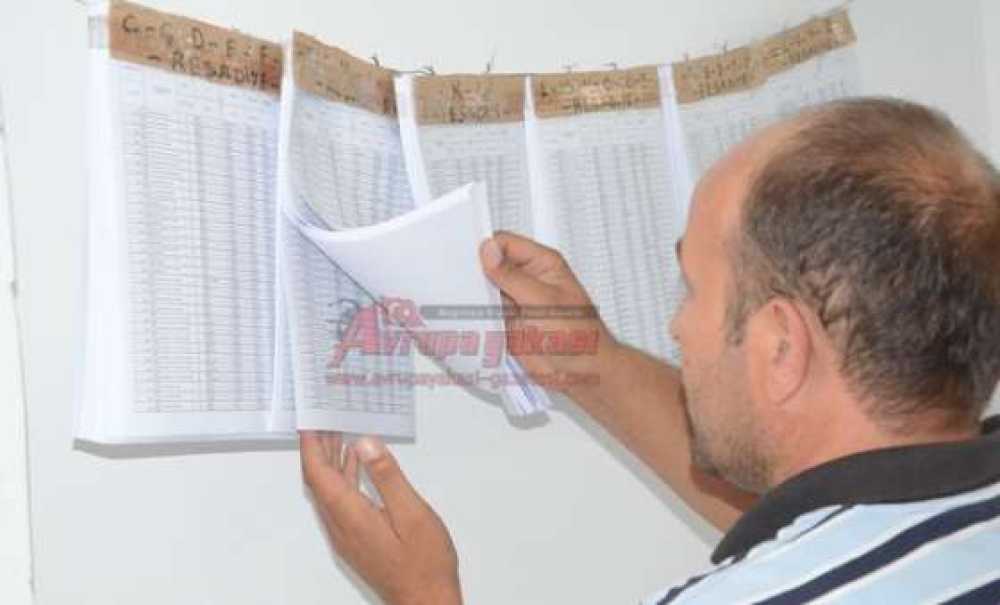 Seçim Listeleri Askından İniyor