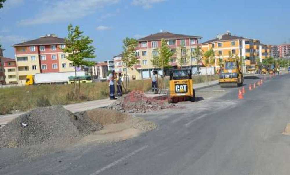 Çorlu Belediyesi'nden Asfaltlama Çalışması