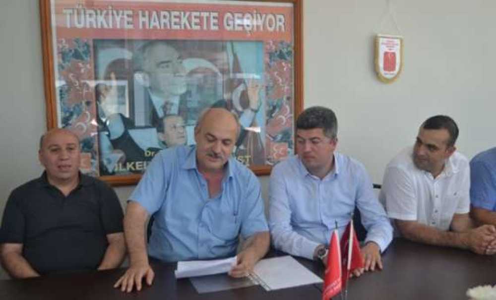 Mhp Çerkezköy Ilçe Başkanı Koray Önsel Görevlendirme Yazısını Aldı