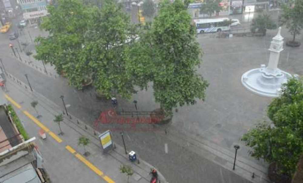 Çorlu Yağmura Teslim Oldu