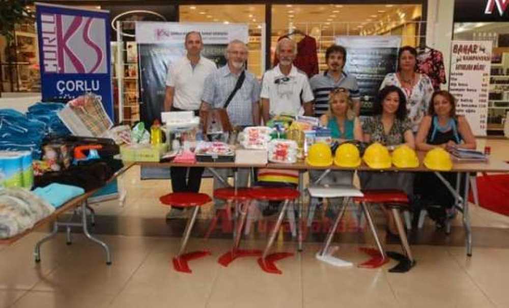 Çorlu Kültür Ve Sanat Derneği`nden Soma İçin Yardım Kampanyası