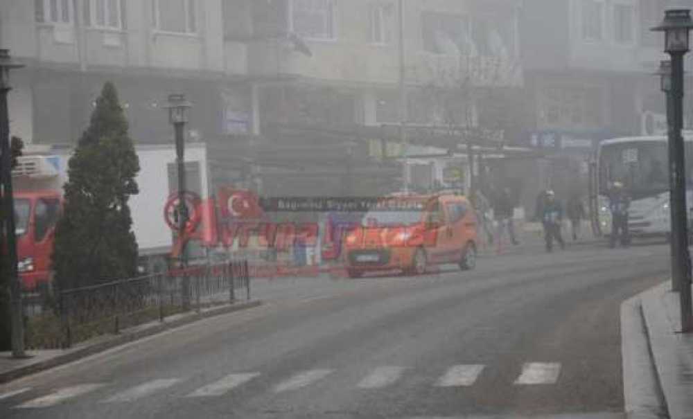Çorlu Güne Sisle Uyandı