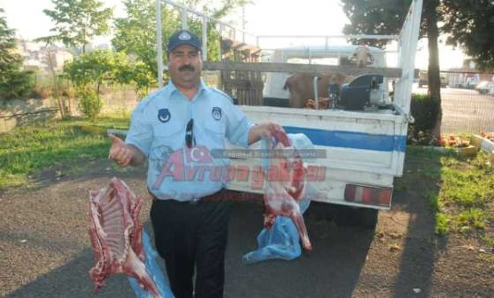 Seyyar Kasap Yakalandı