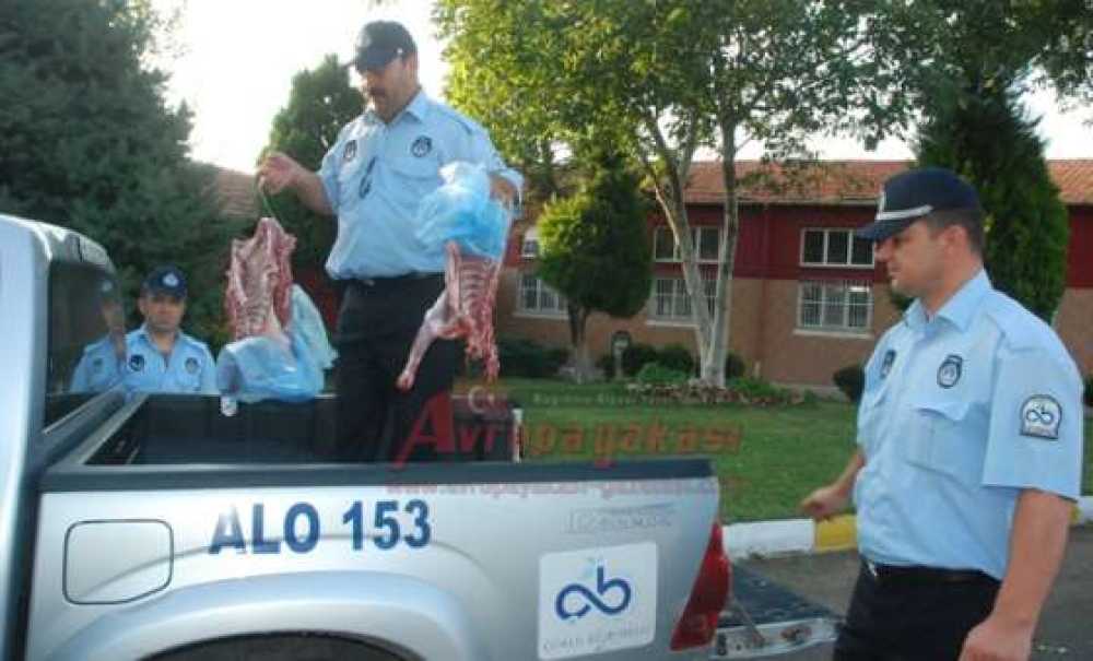 Seyyar Kasap Yakalandı