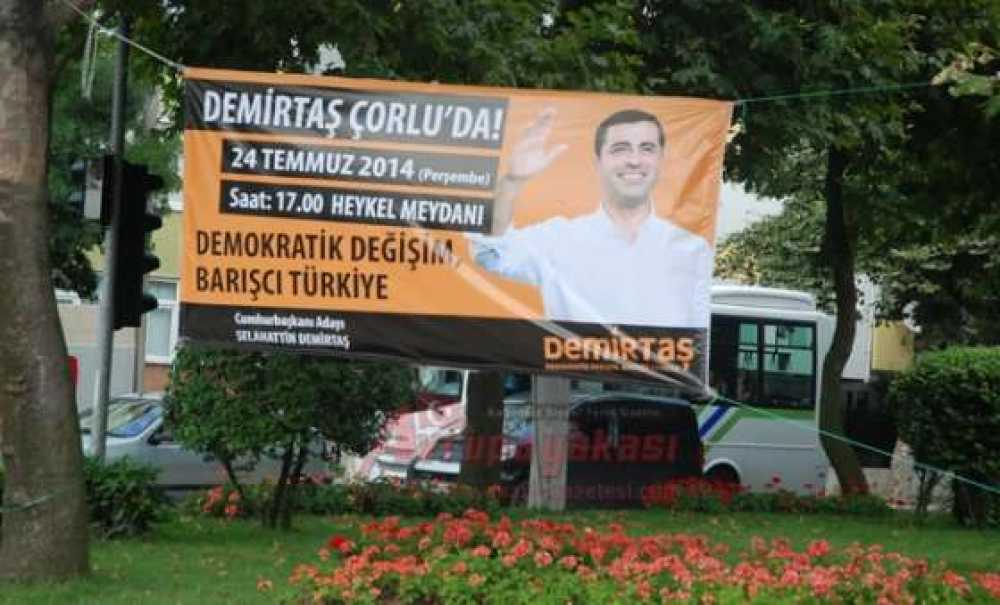 Selahattin Demirtaş Çorlu`da Miting Düzenleyecek