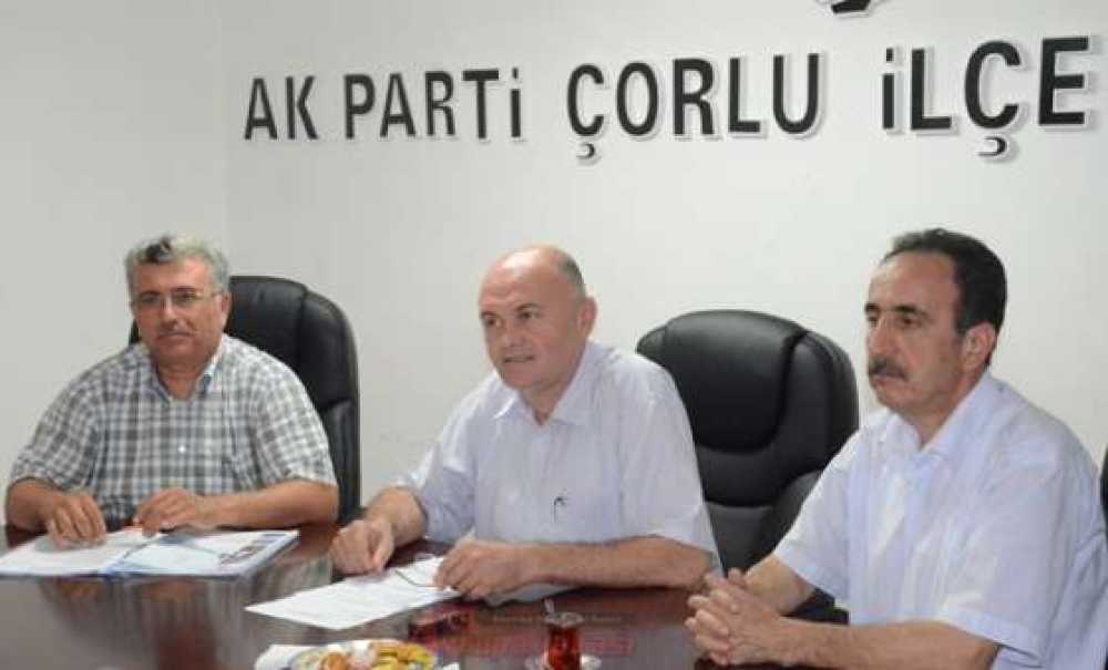 Ak Parti Tekirdağ Büyükşehir Belediye Meclis Üyesi İbrahim Halil Yerlioğlu;
