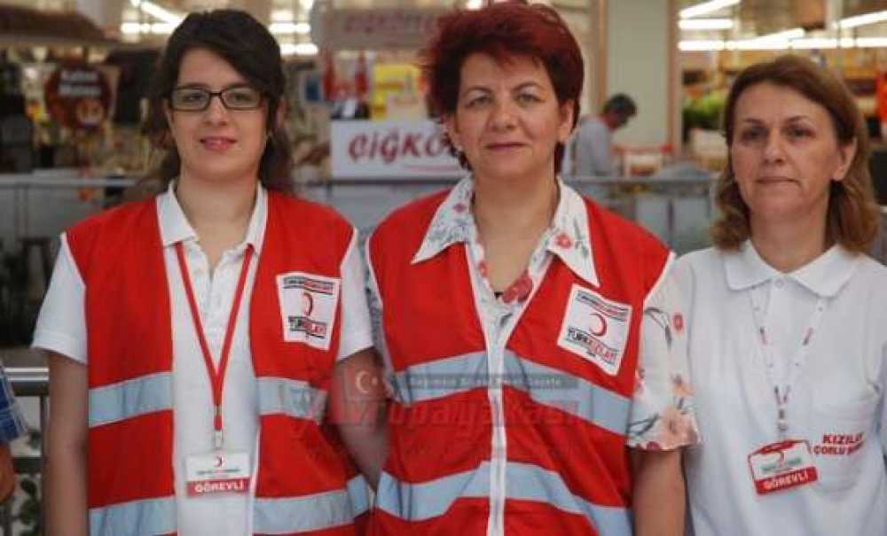 Kızılay Çorlu Şubesi Çıtayı Yükseltiyor