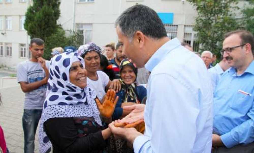 Tekirdağ Valisi Yerlikaya Aydoğdu Mahallesi Sakinleri Ile Sorunlarını Görüştü