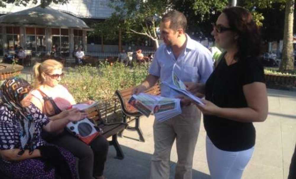 Mhp Çorlu İlçe Teşkilatı İhsanoğlu`na Destek Turlarında