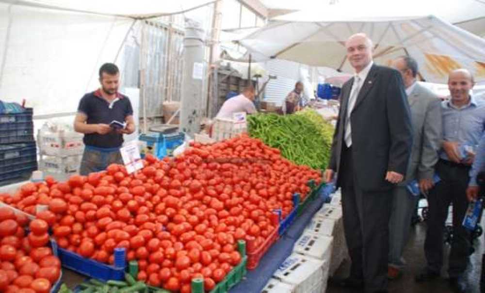 Ak Parti Çorlu Teşkilatından Semt Pazarı Ziyareti