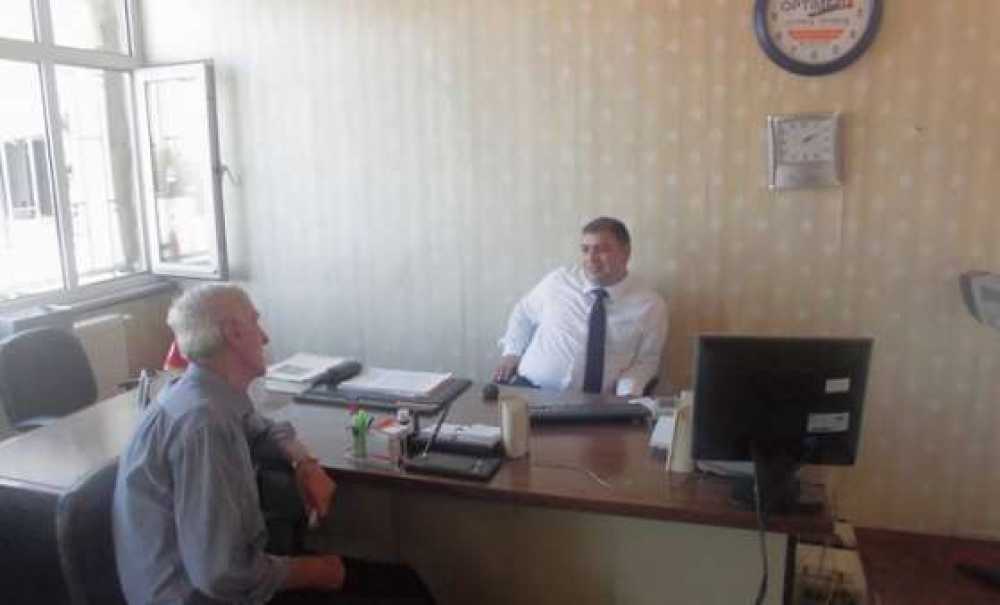 Kızıltoprak'tan Muhtarlara Ziyaret