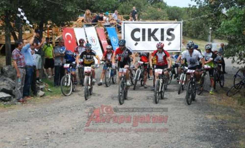 Tekirdağ İl Birinciliği Dağ Bisiklet Yarışları Çorlu`da Yapıldı