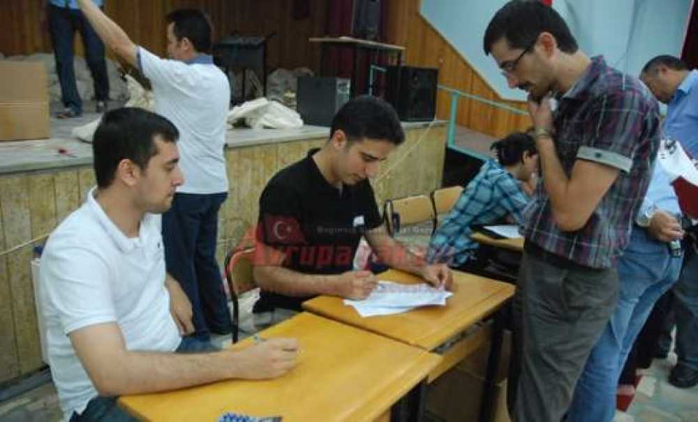 Çorlu İlçe Seçim Kurulu'nda Yoğun Mesai