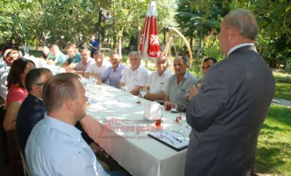 Albayrak Ergene`deki Muhtarlarla Buluştu