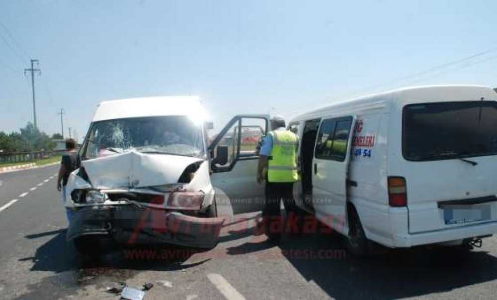 Ergene`de Kaza 1 Yaralı