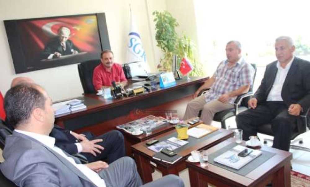 Ak Parti İlçe Başkanı Albayrak`tan Sgk `ya Ziyaret