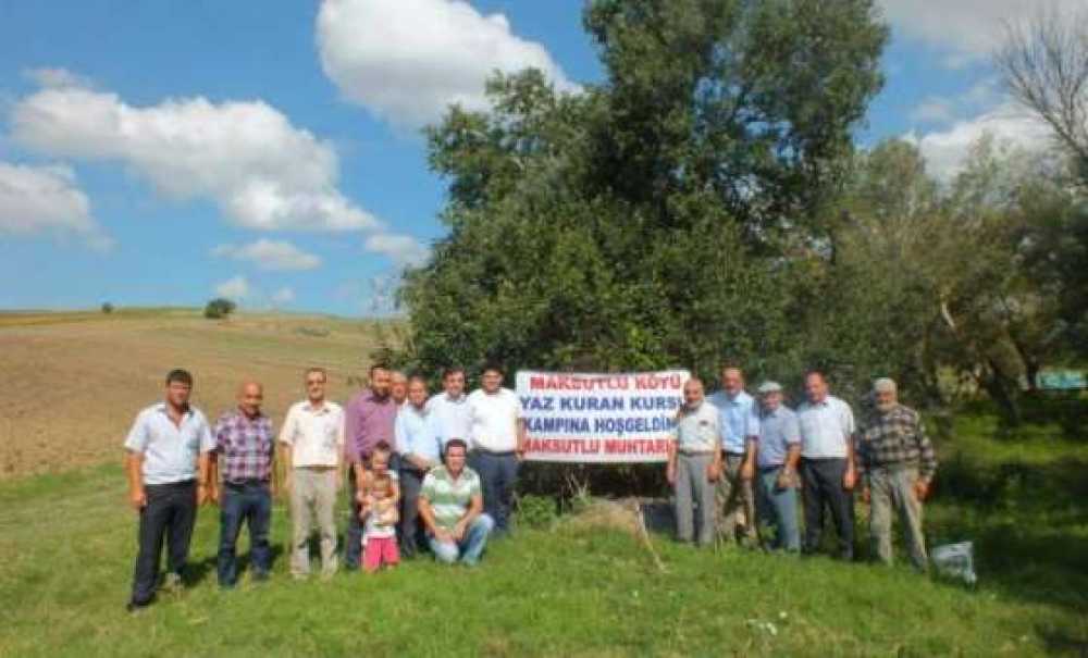 Çorlu Müftülüğü`nden Kur`an Kursu Kampı