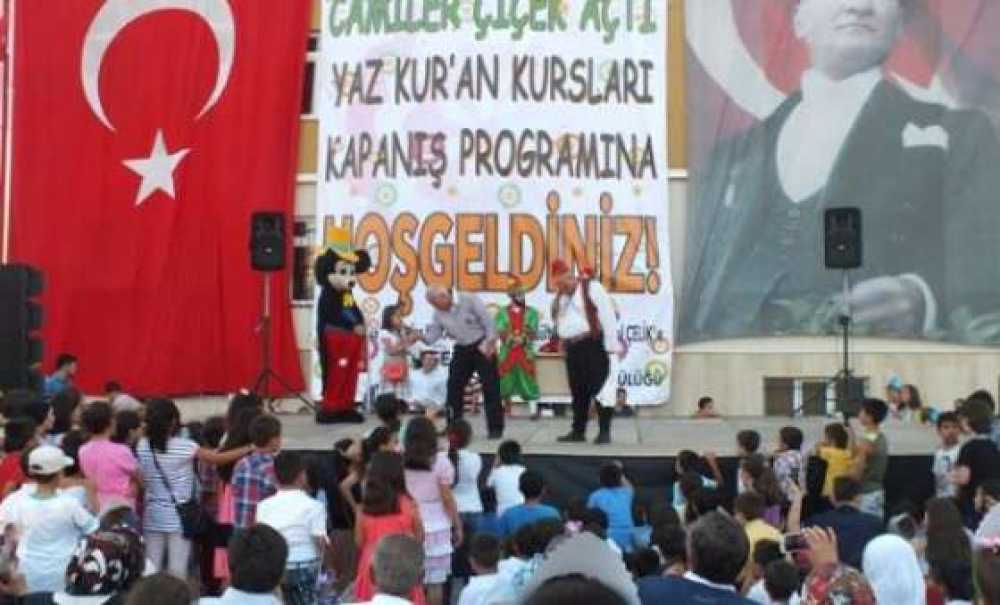 Yaz Kur `an Kurslarının Kapanış Programı Yapıldı