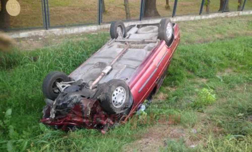 Takla Atan Araçtan Yara Almadan Kurtuldu