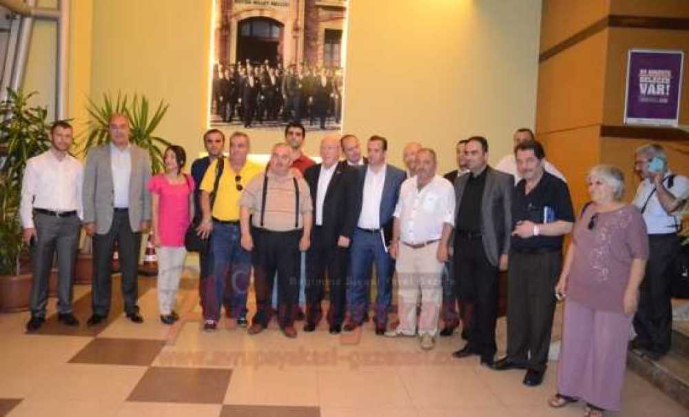 Tgk Başkanı Nuri Kolaylı Tekirdağlı Gazetecilerle Buluştu