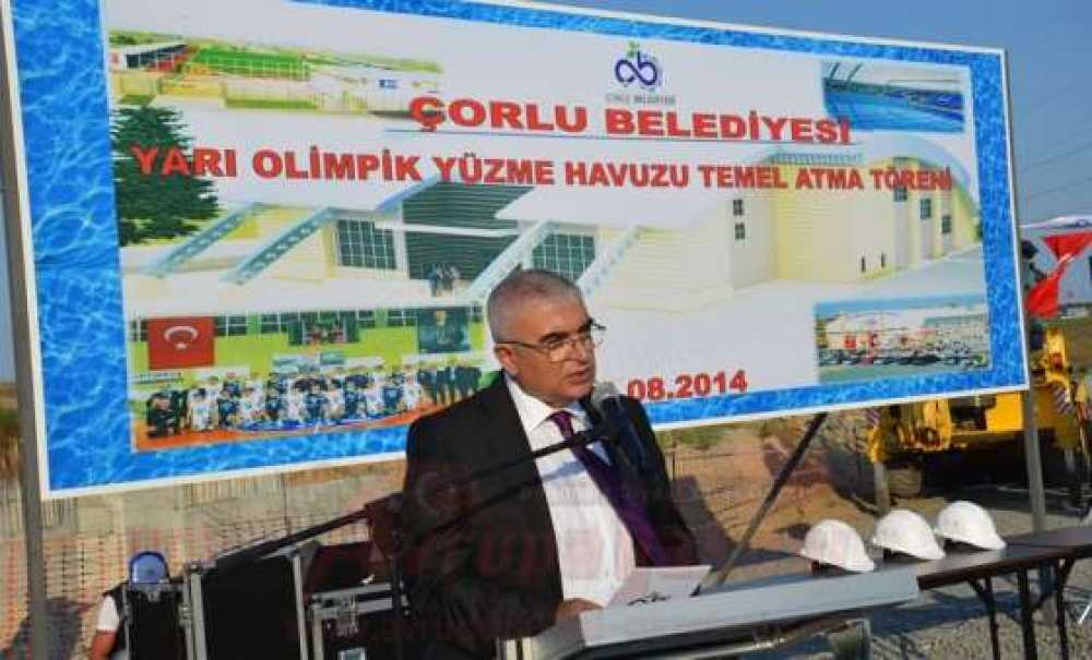 Çorlu Yüzme Havuzuna Kavuşuyor