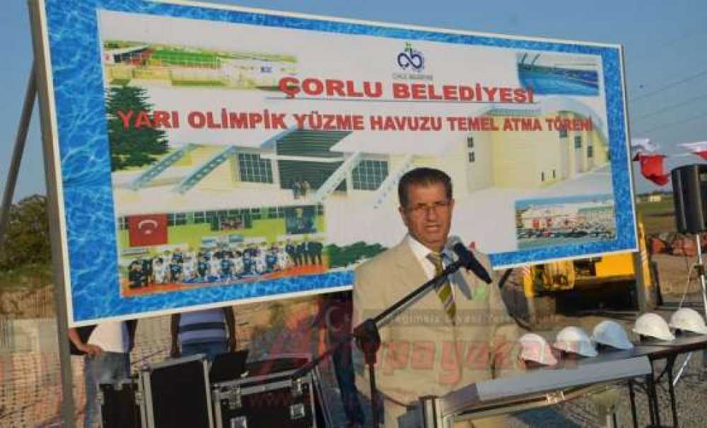 Çorlu Yüzme Havuzuna Kavuşuyor