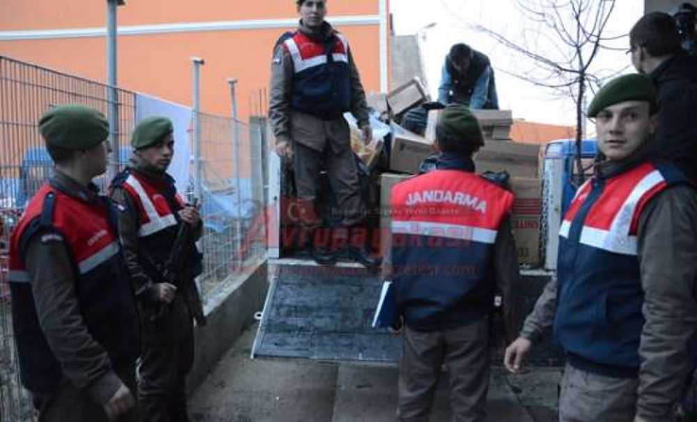 Çorlu Jandarmasından Büyük Sigara Operasyonu