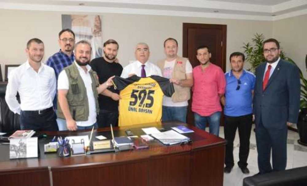 Başkan Baysan'a 59,5 Numaralı Forma