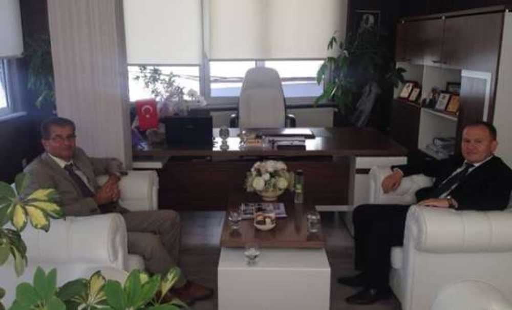 Kaymakam Doğan`dan Bakkallar Odası`na Ziyaret