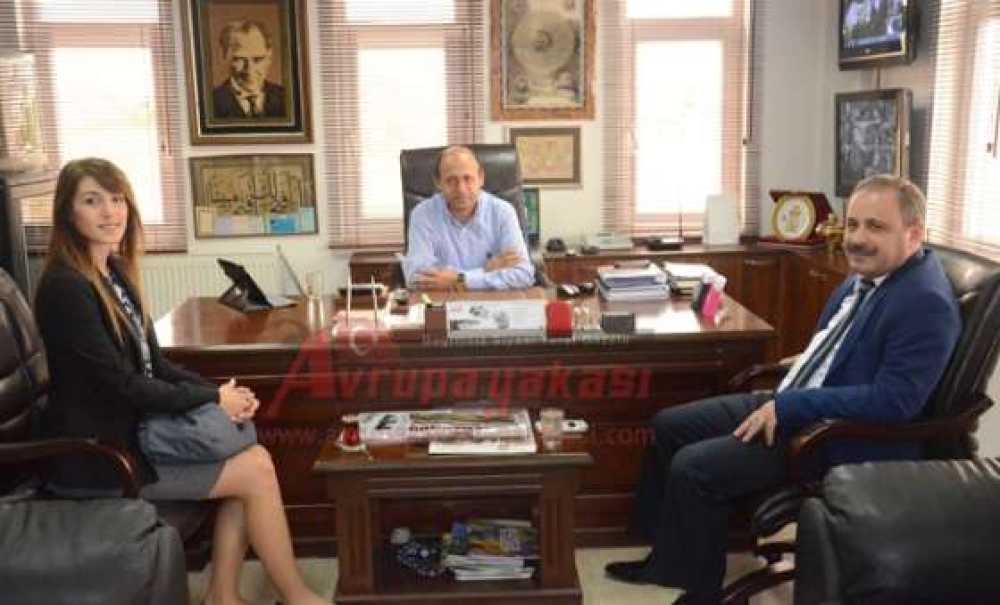 Sgm Müdürü Altındağ'dan Avrupa Yakası Gazetemize Ziyaret