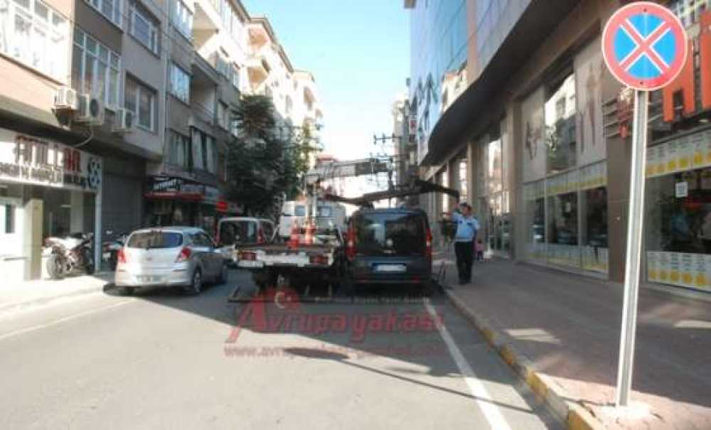 Çekiciler Hatalı Parklara Müdahale Ediyor