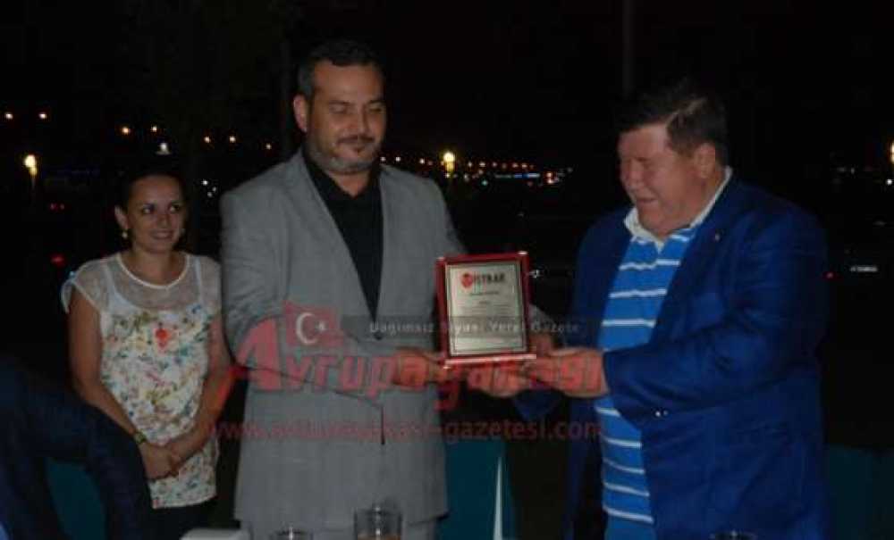 Çorlu Tso Başkanı Enis Sülün İştrak Onursal Başkanı Oldu