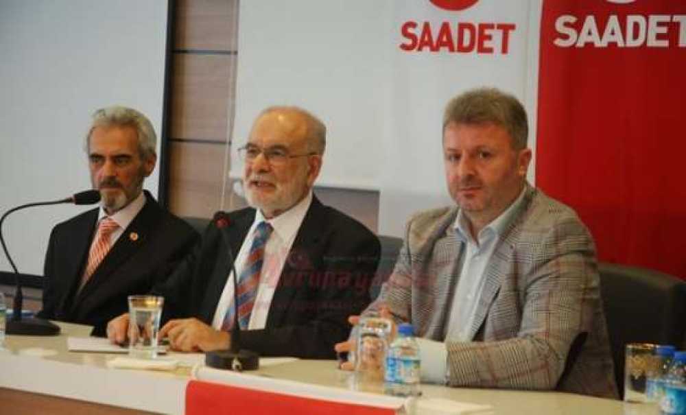 Sp Genel Başkan Yardımcısı Karamollaoğlu Çorlu`da