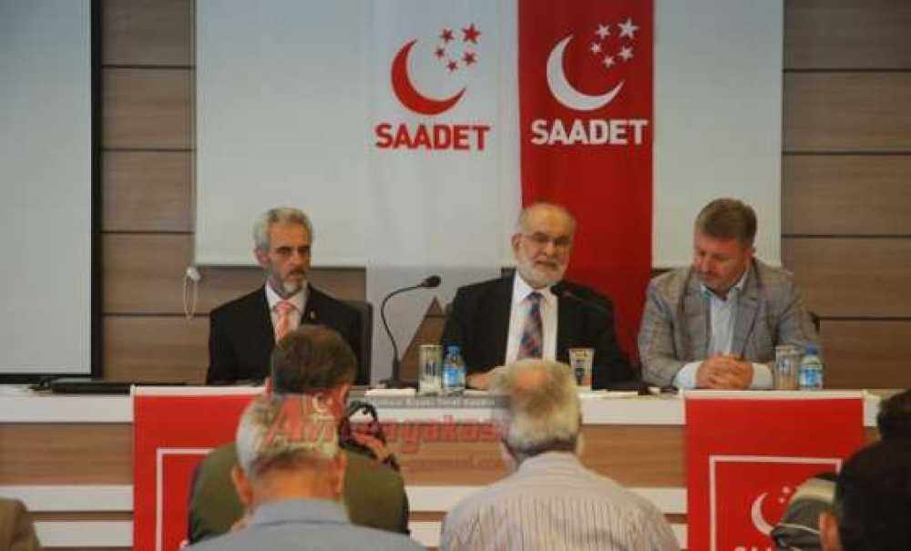 Sp Genel Başkan Yardımcısı Karamollaoğlu Çorlu`da