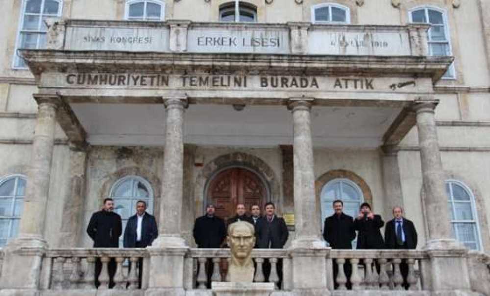 Tagid, Sivas Valisi Zübeyir Kemelek'i Makamında Ziyaret Etti