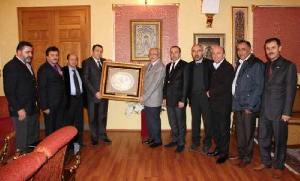 Tagid, Sivas Valisi Zübeyir Kemelek'i Makamında Ziyaret Etti