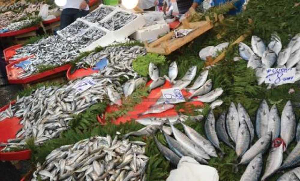 Balık Tezgahları Şenlendiriyor