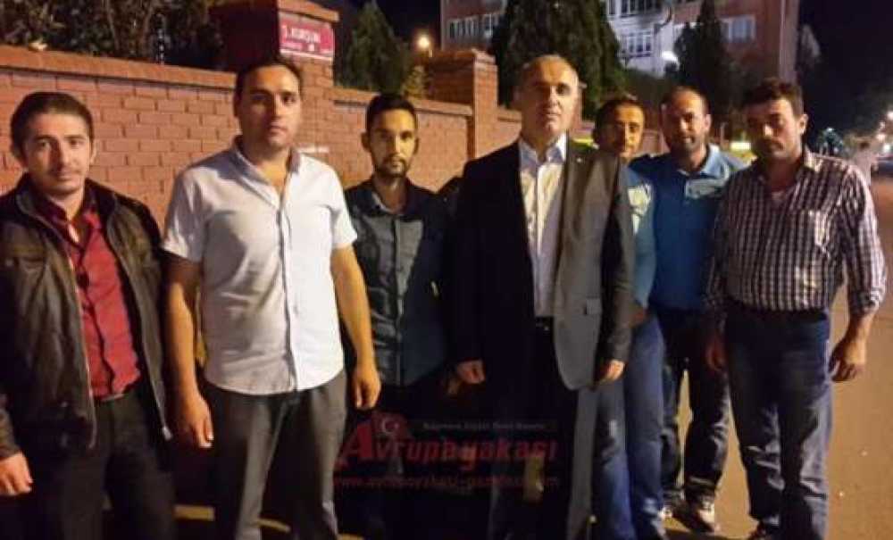 Kılıç'dan İlk Ziyaret Taksici Esnafına