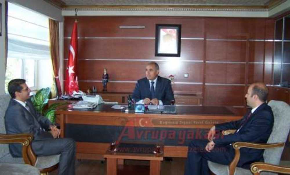 Ağır Ceza Mahkemesi Başkanlarından Kaymakam Kılıç`a Ziyaret