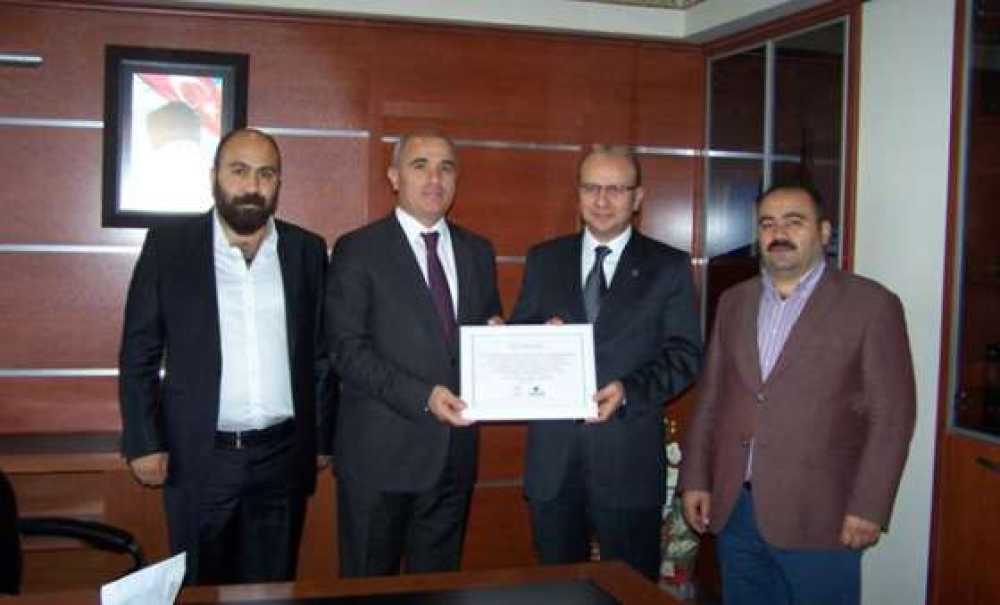 Derneklerden Kaymakam Kılıç`a Ziyaret