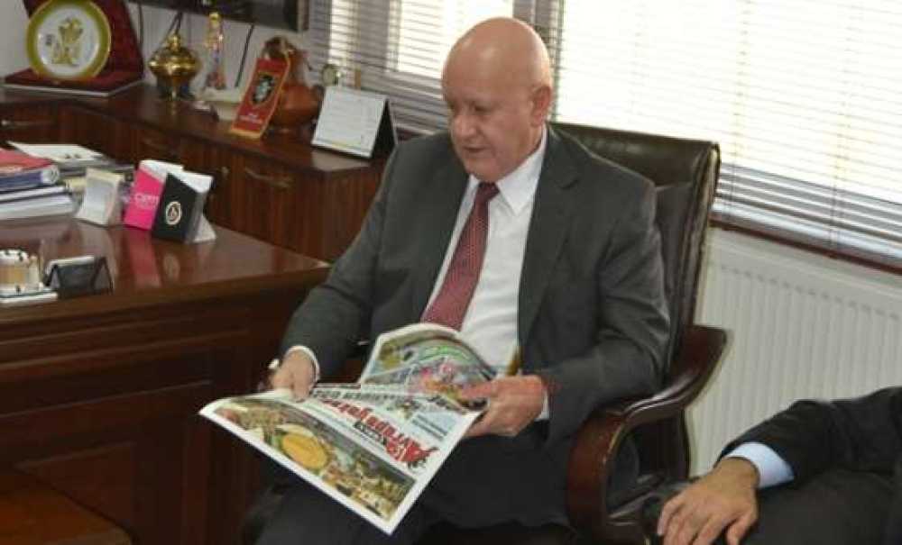 Guatemala`nın Türkiye Büyükelçisi`nden Gazetemize Ziyaret